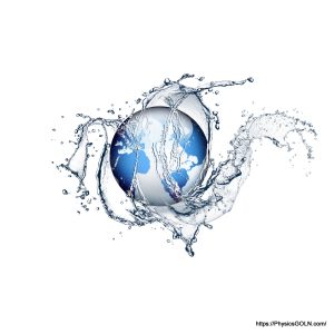 Earth in a Spray of Water 3 Earth in a Spray of Water (3)