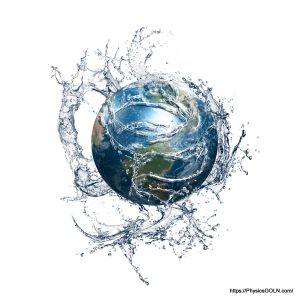 Earth in a Spray of Water 5 Earth in a Spray of Water (5)