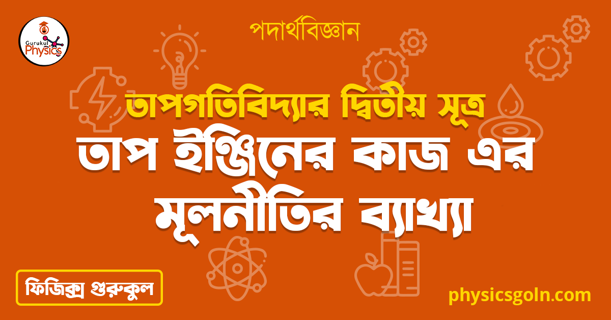 তাপ ইঞ্জিনের কাজ এর মূলনীতির ব্যাখ্যা